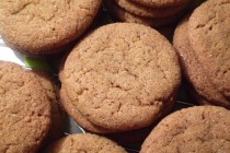 Molasses cookies, easy-to-make perfect holiday treat. 