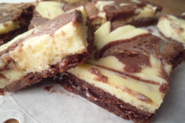 Creamcheese Brownies Photo credit: Valerie Brun